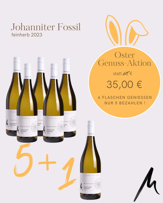 Johanniter Fossil feinherb - Oster-Genuss-Aktion